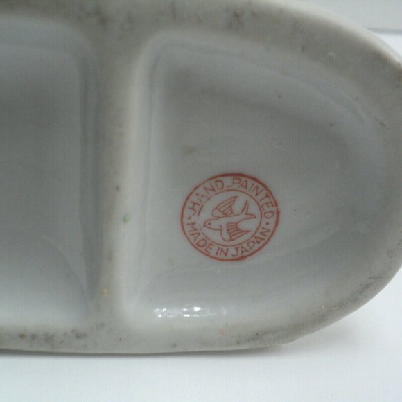 Colonial Couple Figurine Hand Painted Japan 6 1/2" - Picture 5 of 5